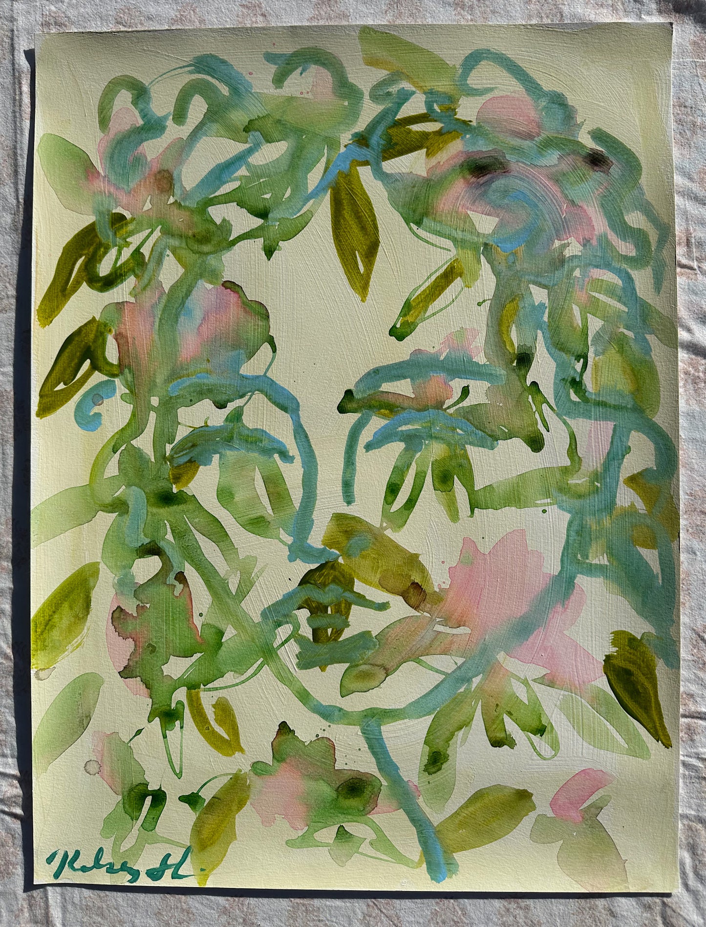 Camellia Lady No.4- 18x24"