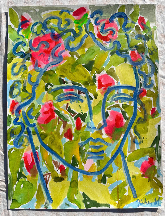 Camellia Lady No.5- 18x24"