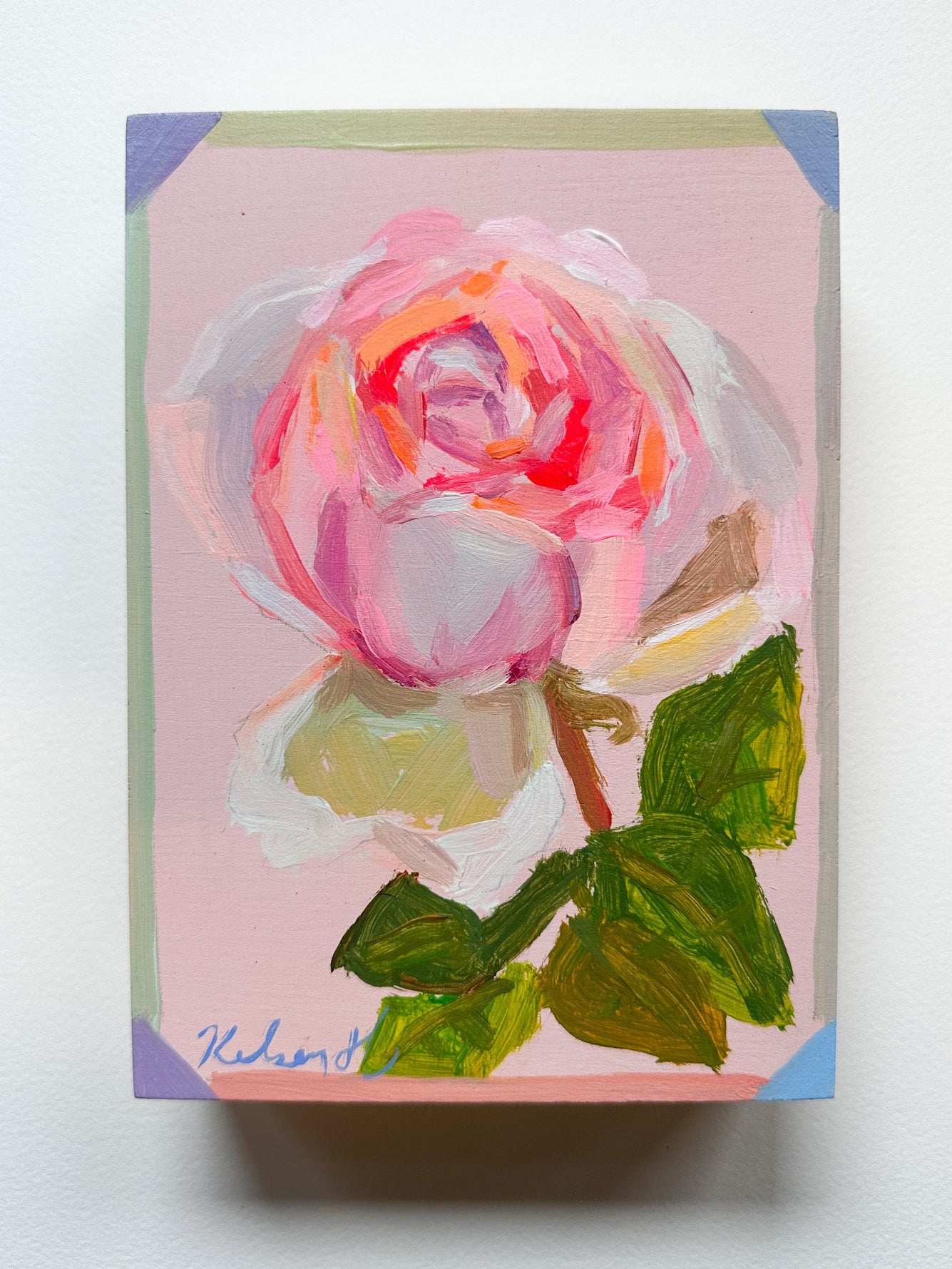 Mini French Rose - 5 x 7"
