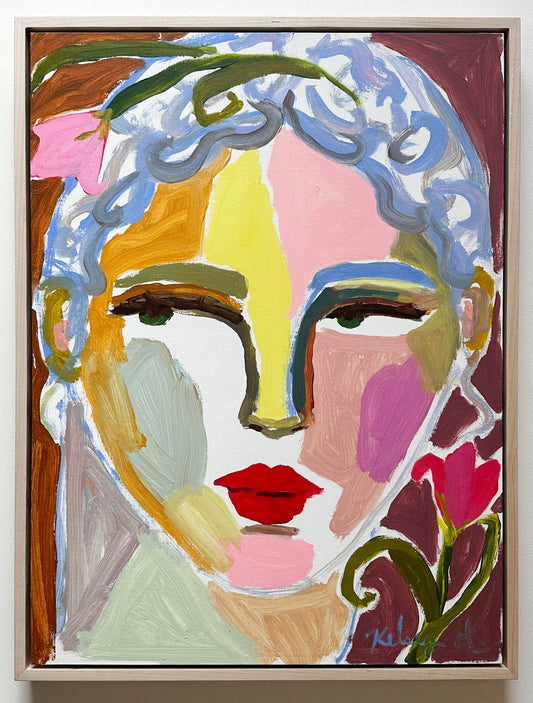 The Tulip Lady- 19.25 x 25.25"