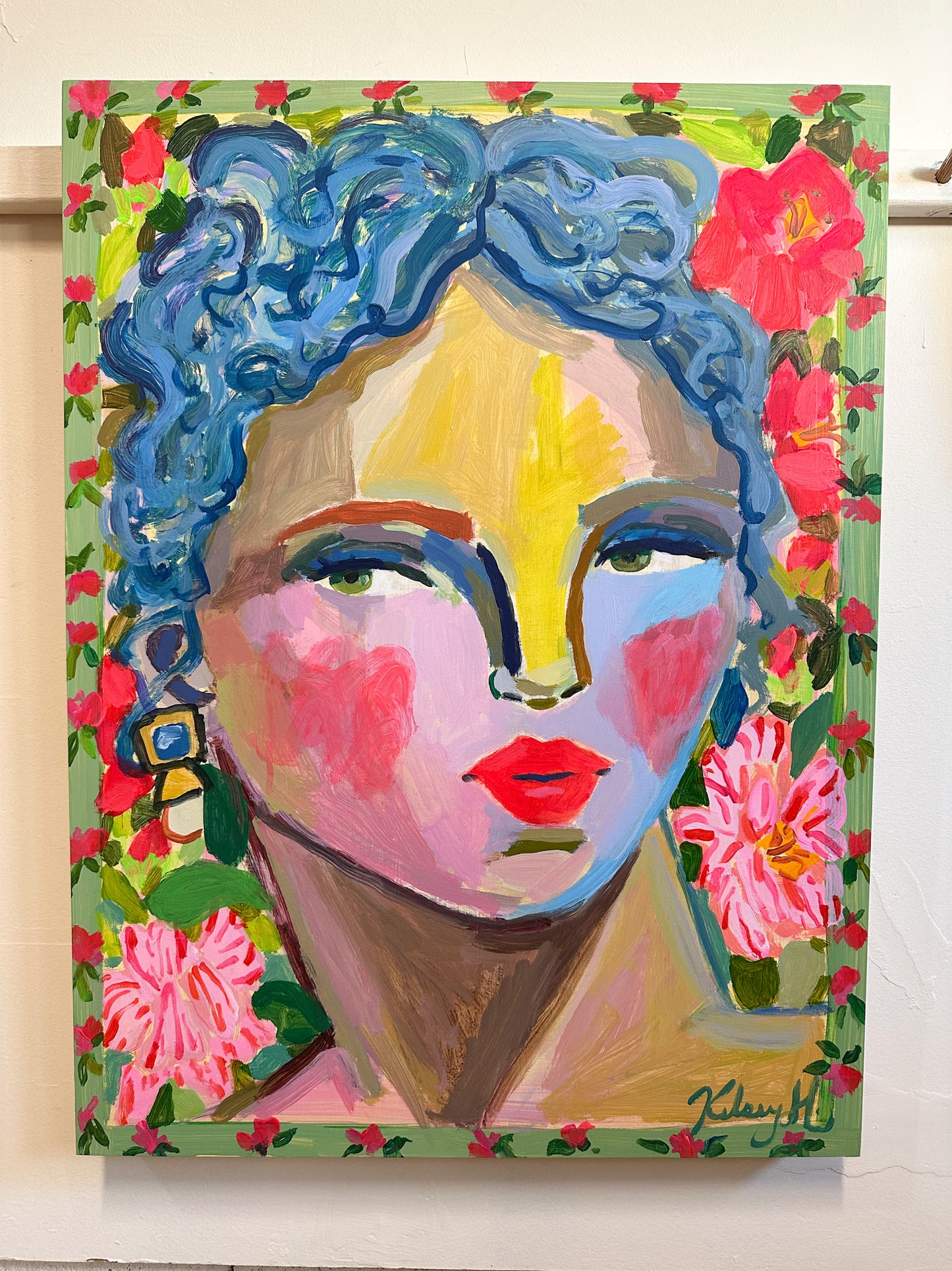 Camellia Garden Haven- 18x24"