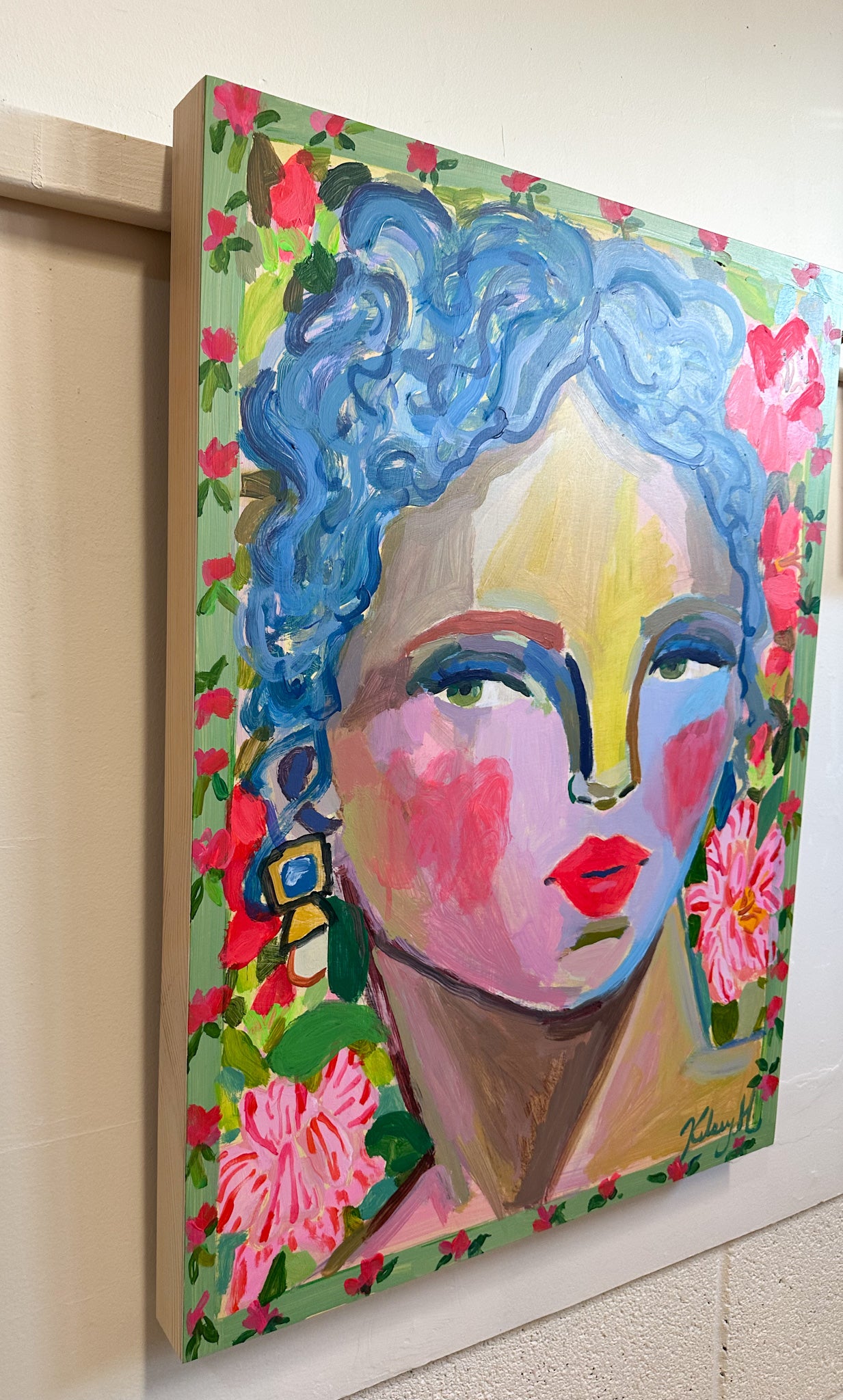 Camellia Garden Haven- 18x24"