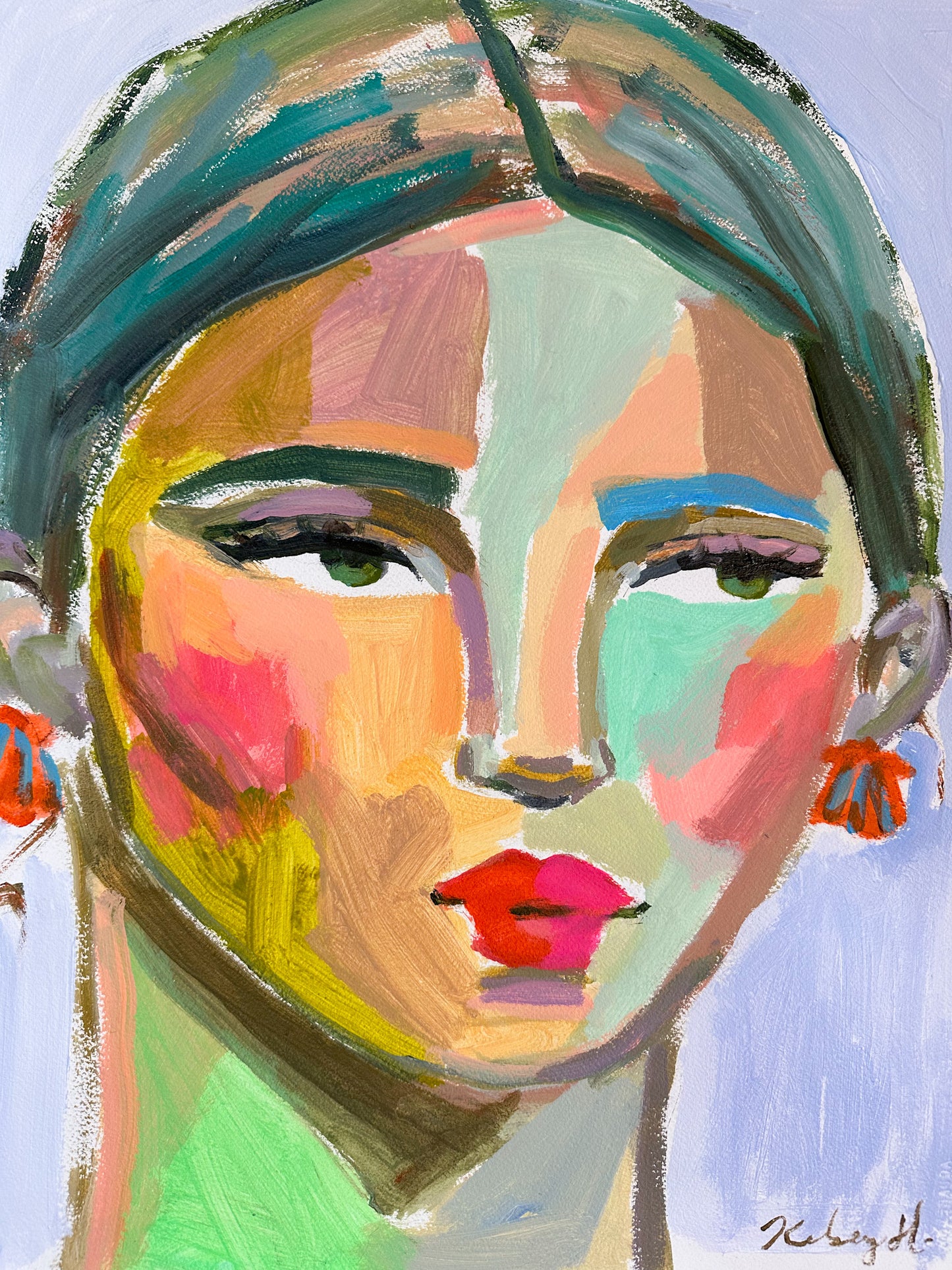 Colorful portrait No. 2 - 16x20"