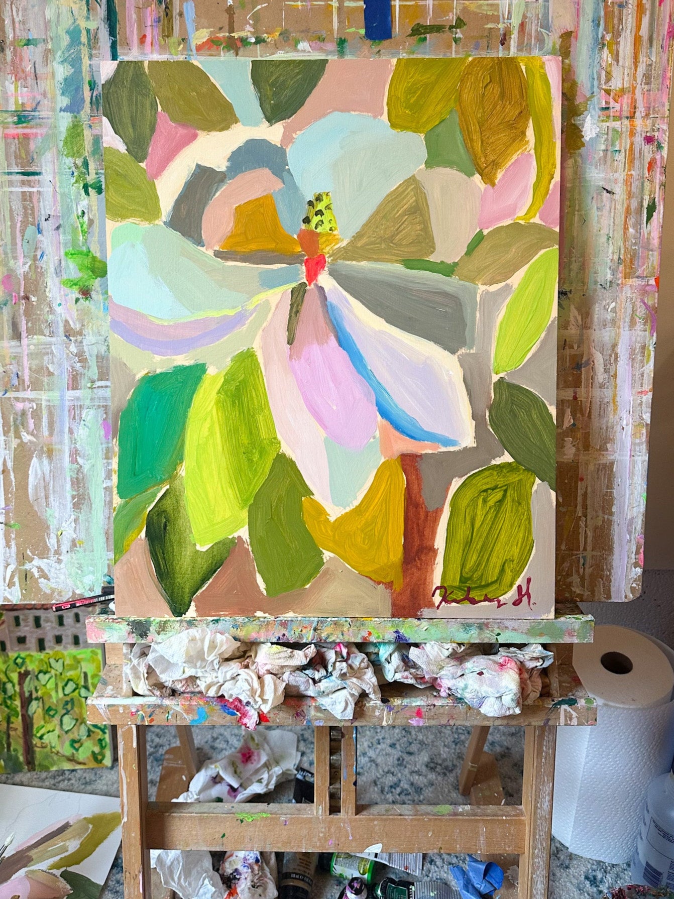 colorful magnolia