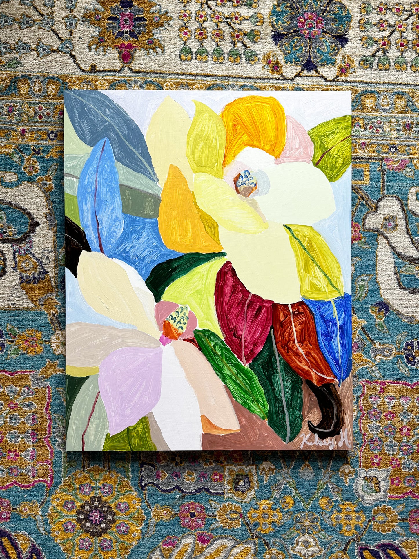 May Magnolia Pair - 24x30"