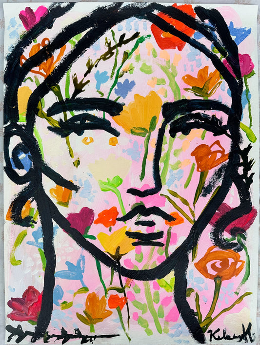 Flower Farm- 18x24" on Paper