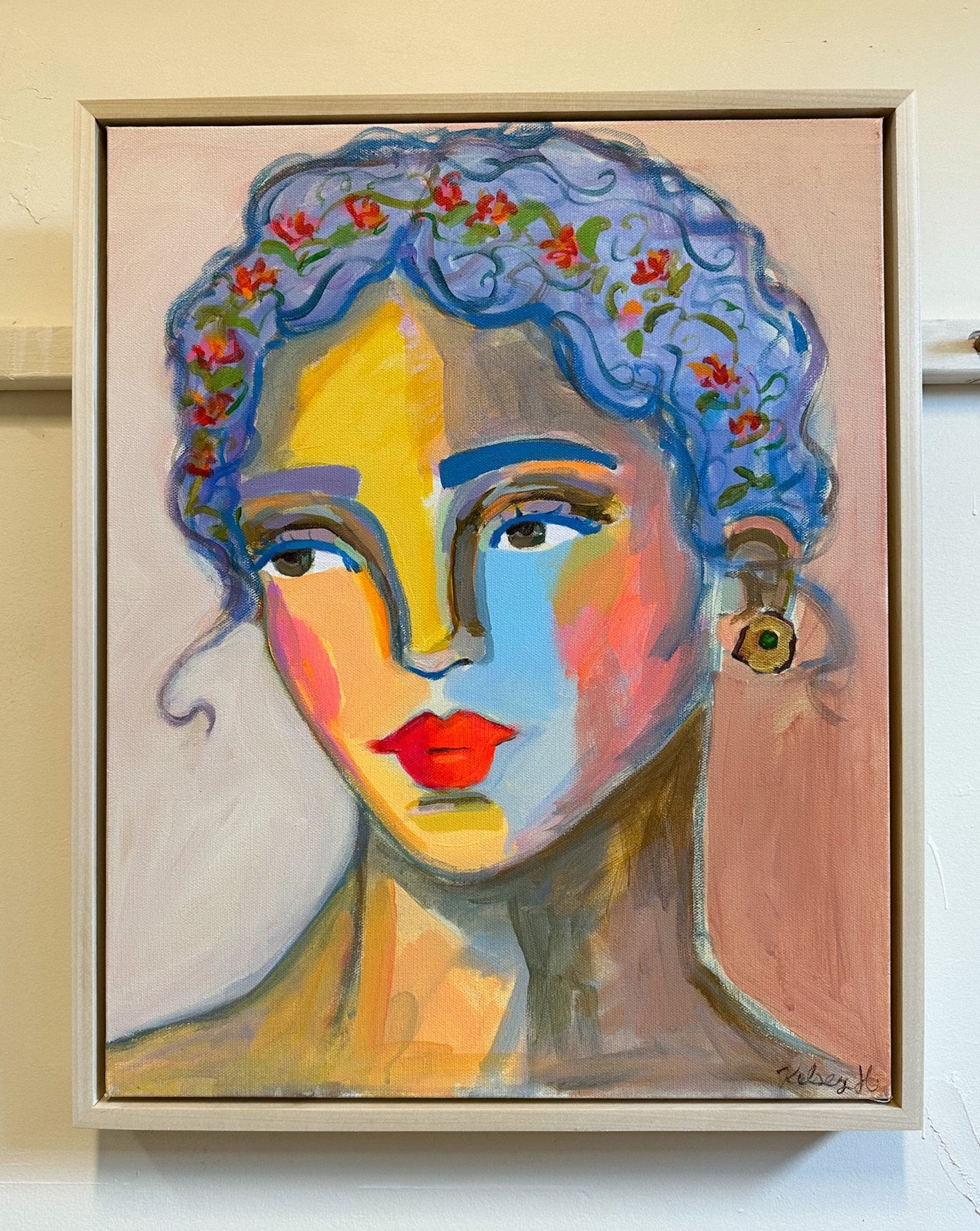 Homemade Strawberry Sorbet- 16x20" framed