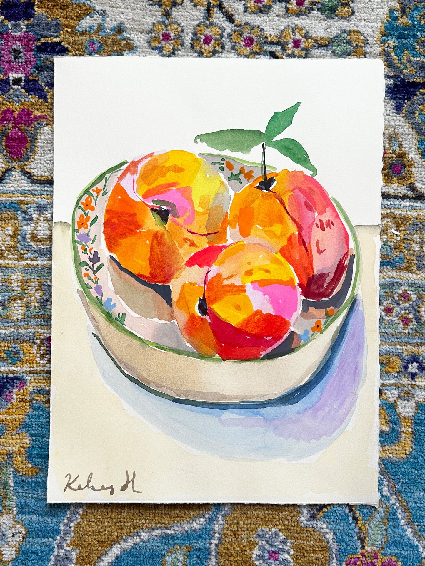 The three Peaches - 11x15"
