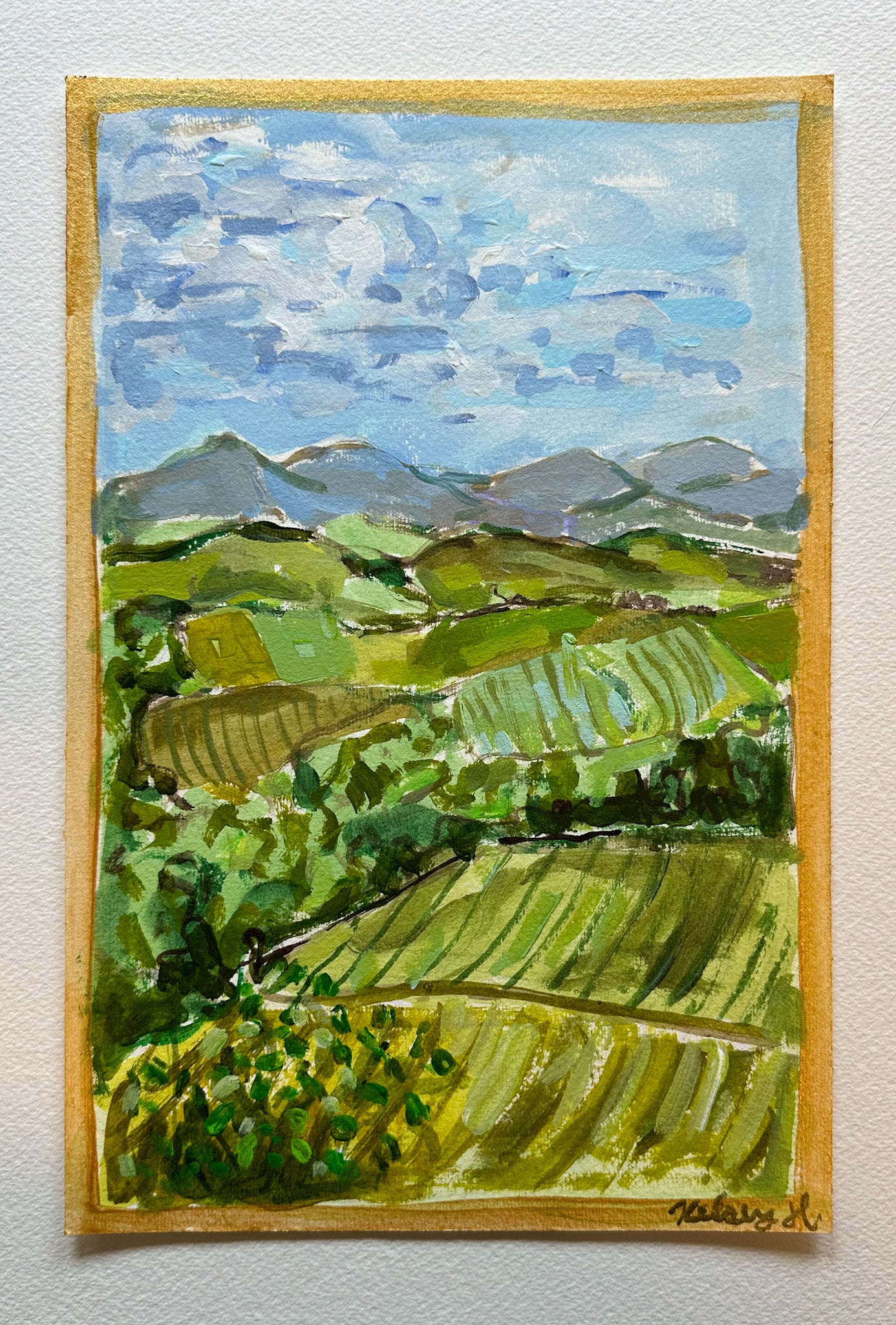 Mini "Walking through the Tuscan countryside"