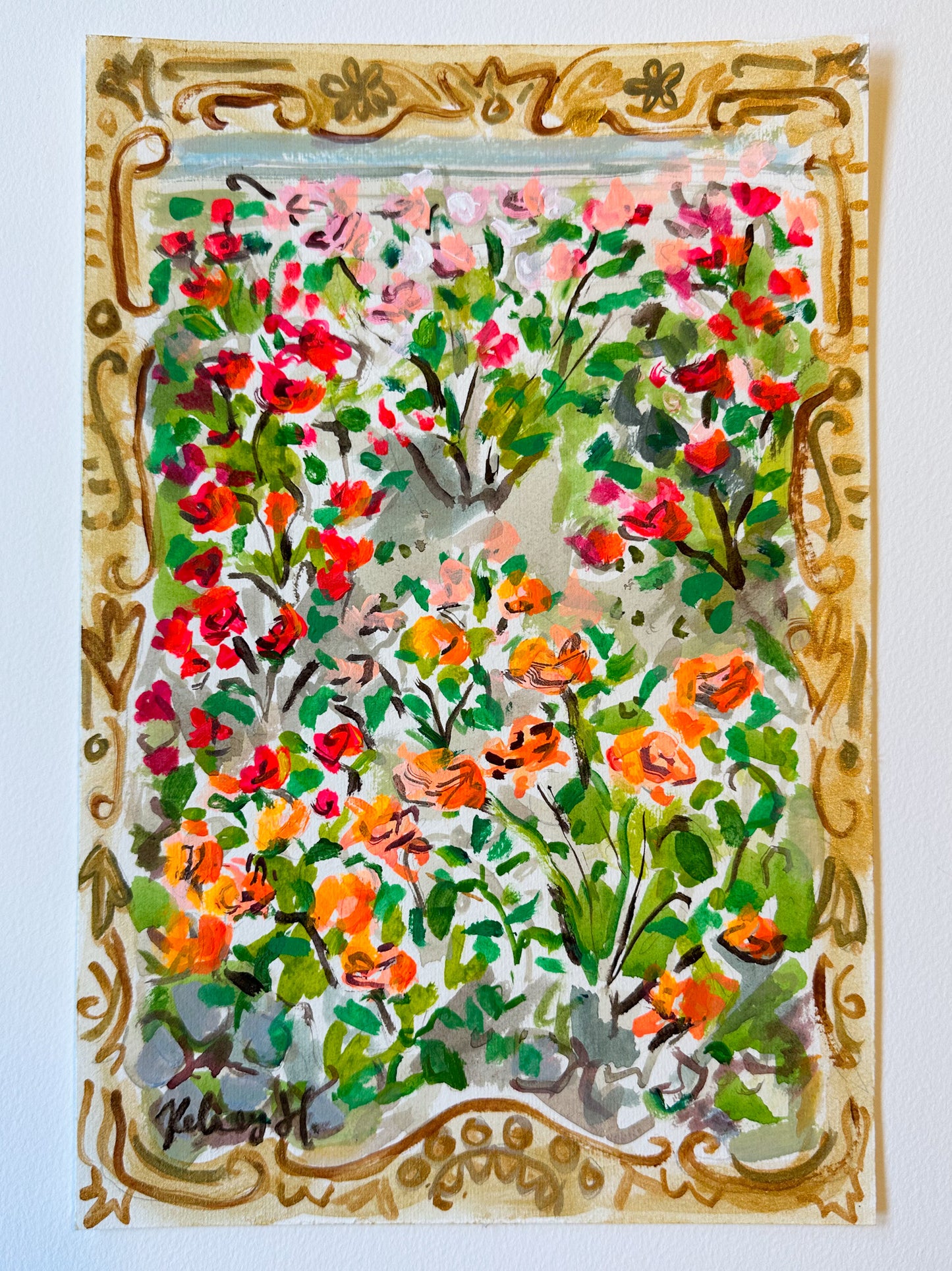 Mini "Rose Garden in Rome"