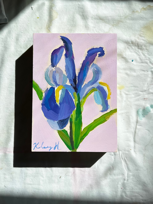 Mini Iris - 5 x 7"