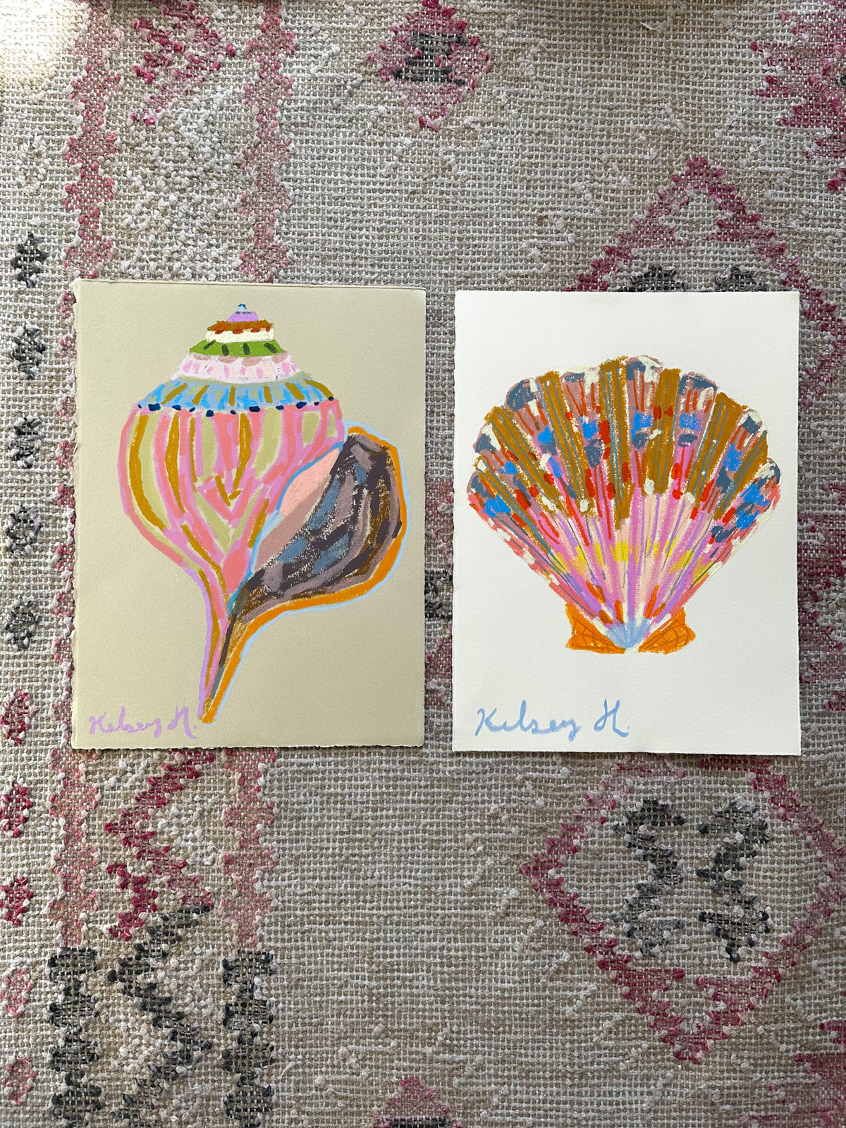 Colorful Shell No. 5 - 11x15"