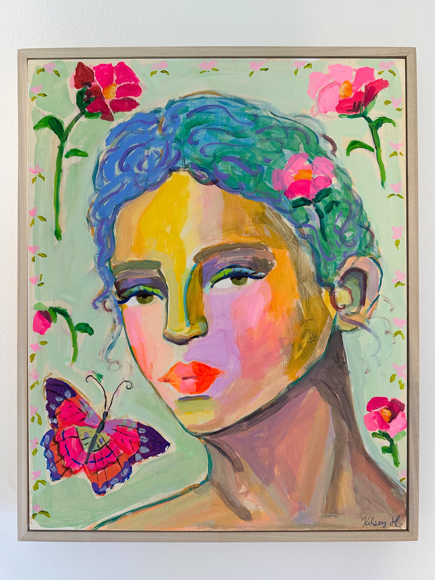 butterfly dance- 16x20"