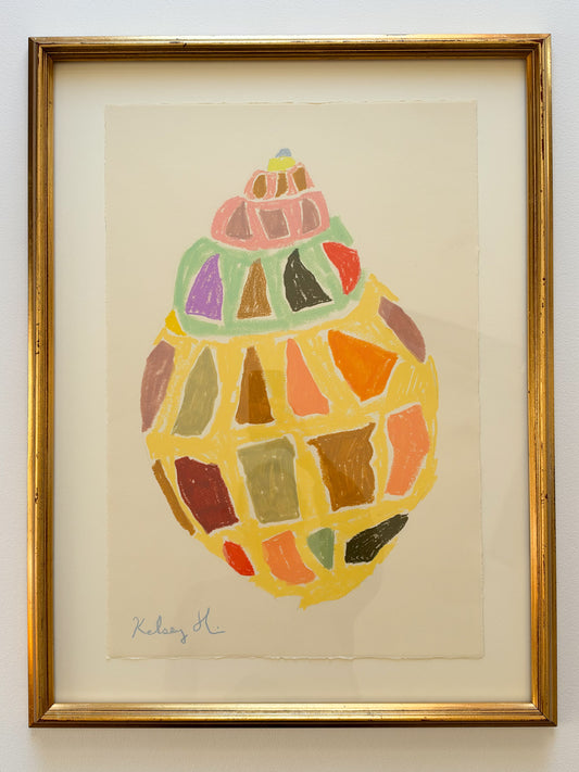 Triangle Shell Sea Treasure - 21 1/8 x 28"