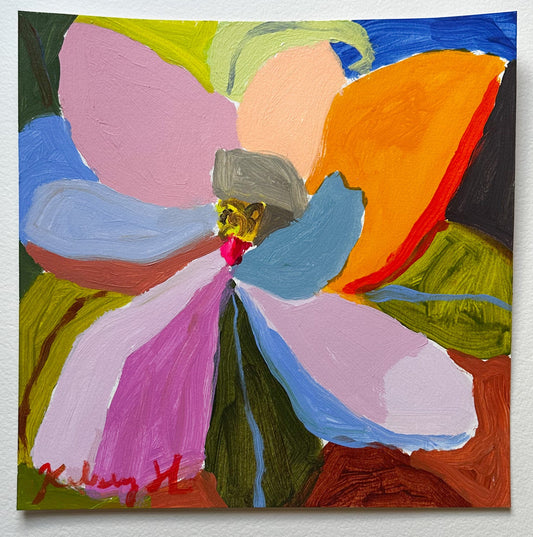 Magnolia in Bloom No. 1 - 11x11"