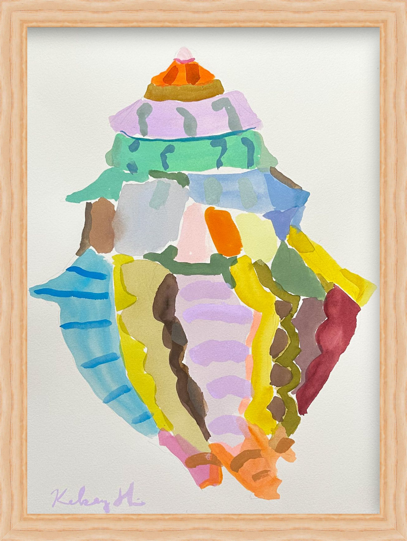 Shell from Greece No. 5 - 11x15"