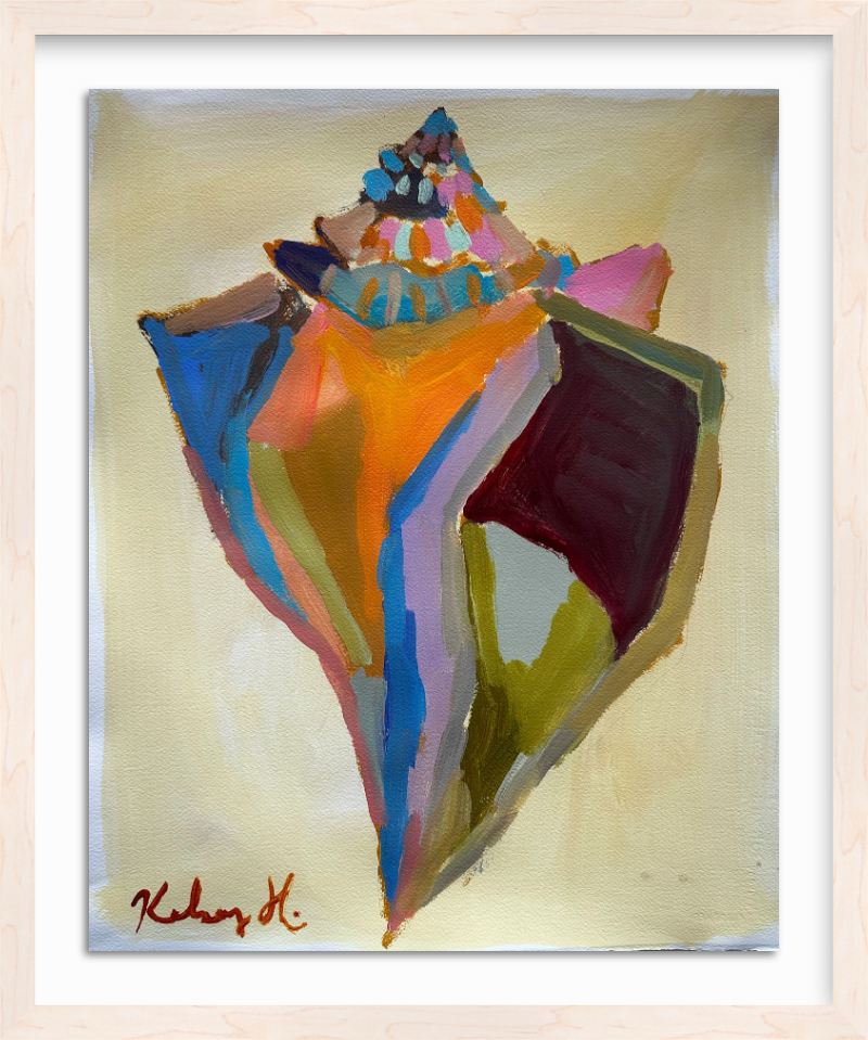 Colorful Whelk No.2- 16x20"