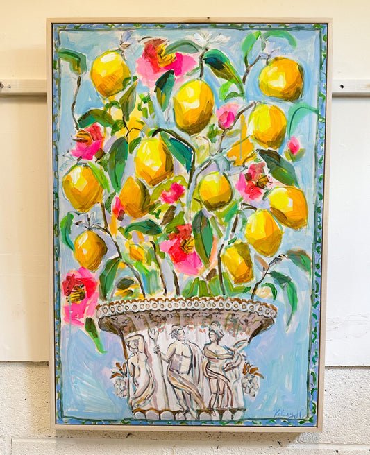 Lemons of Sorrento- 24x36" framed