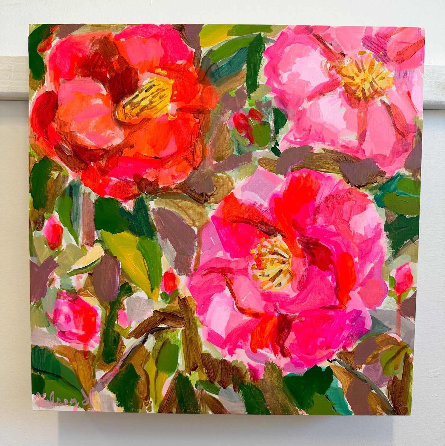 Camellia No. 12-12x12"