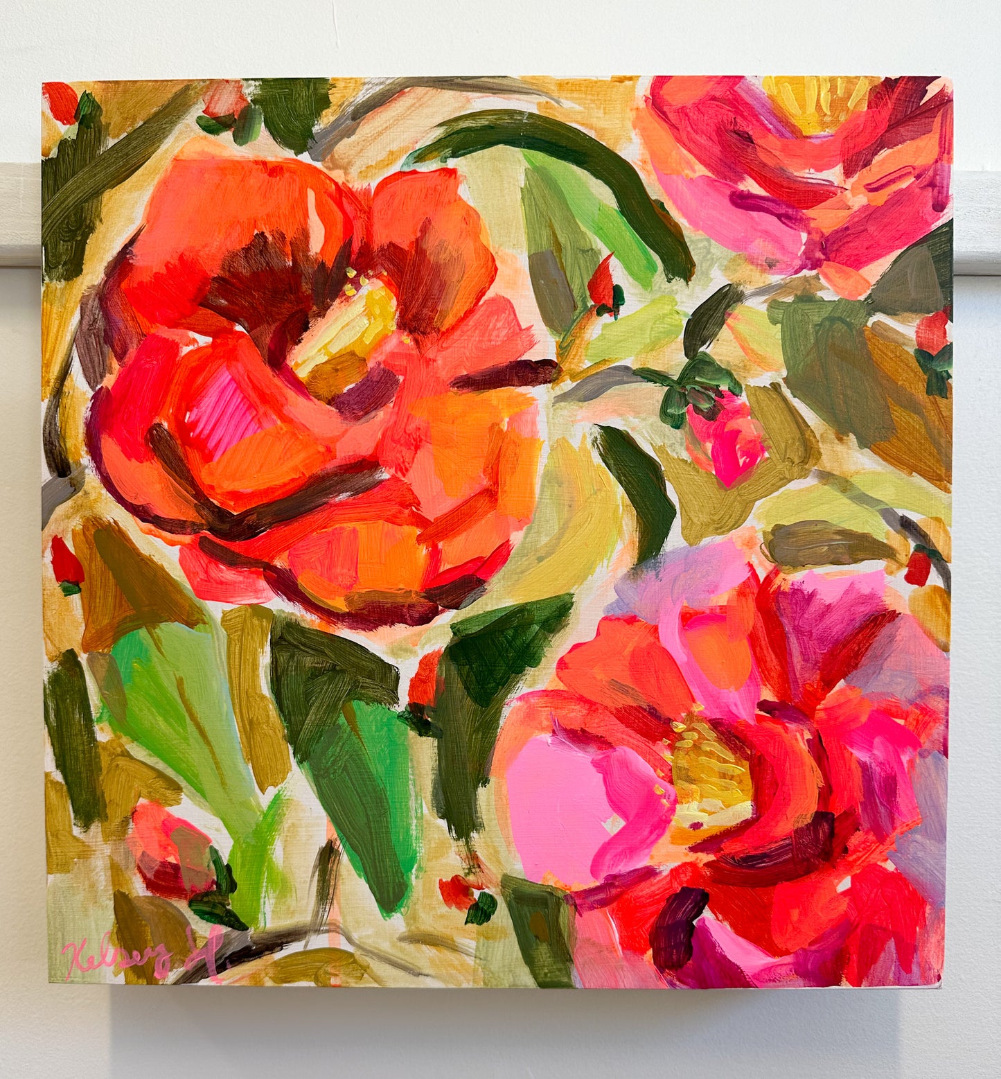 Camellia No. 13-12x12"