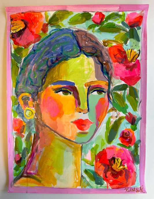 Lady No. 1- 18x24"