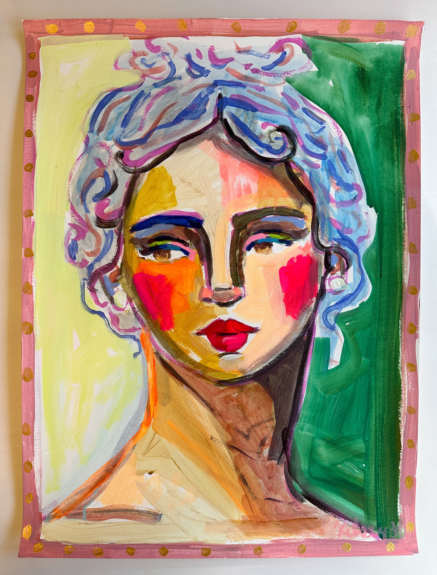 Lady No. 4- 18x24"