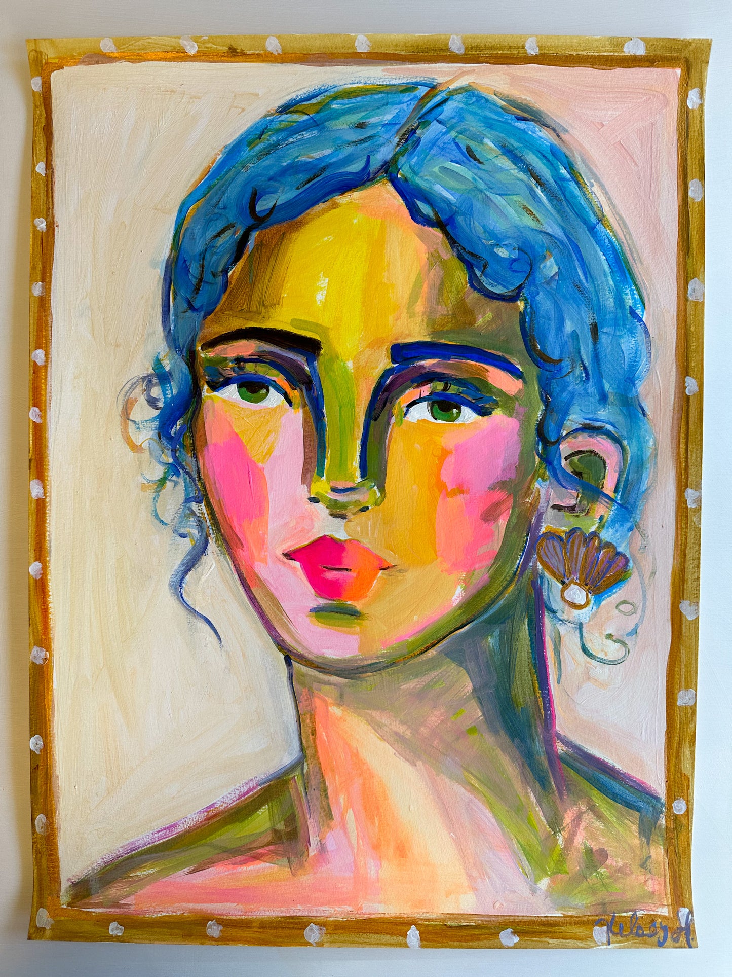 Lady No. 6- 18x24"