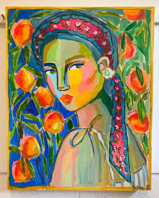 Into the Peach Tree Grove