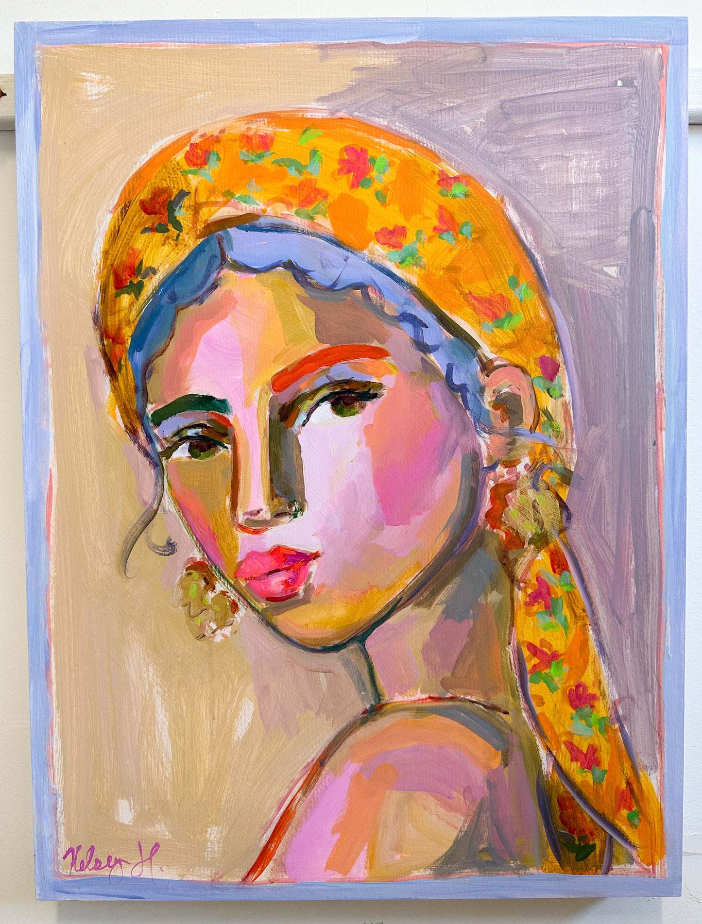 Heart of gold-18x24"