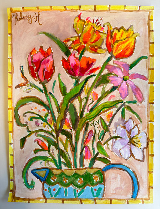 Spring Bouquet- 18x24"
