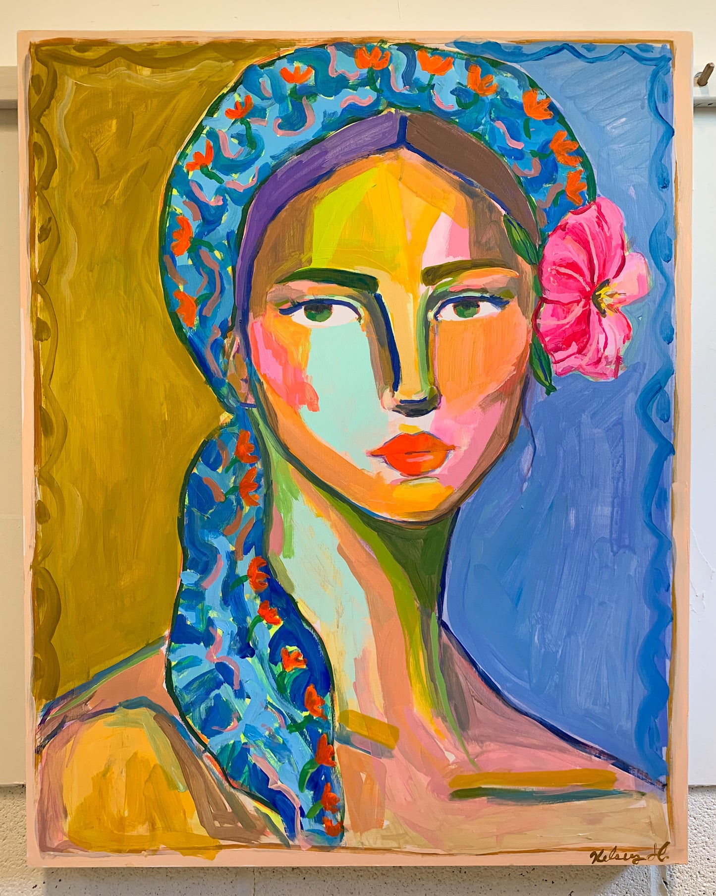 The Blue Scarf