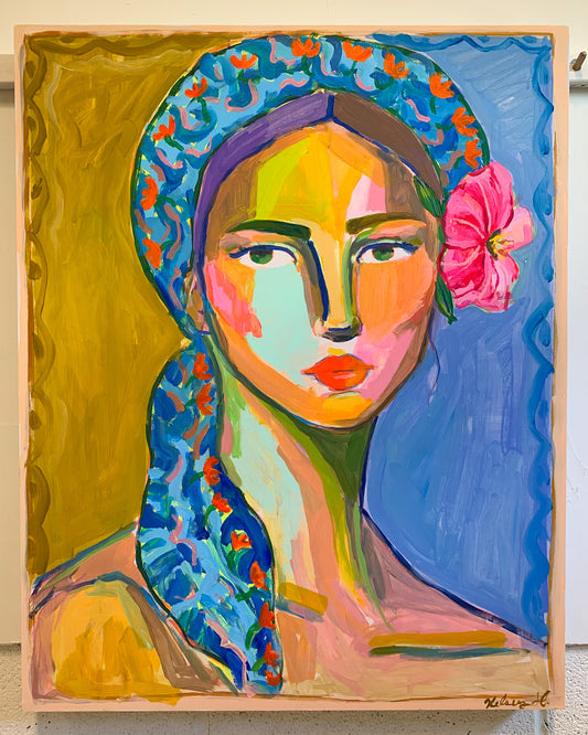 The Blue Scarf