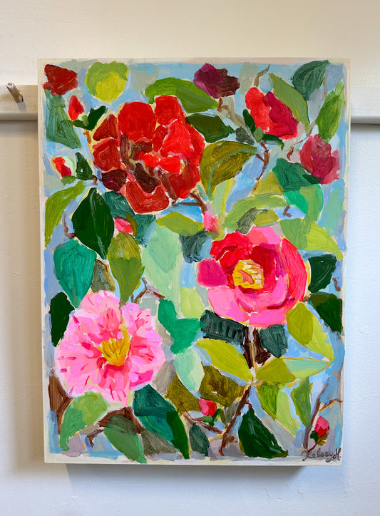 Camellia Bunch No. 1- 12x16"