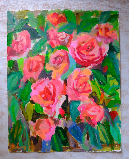 Rodin Roses - 16x20"
