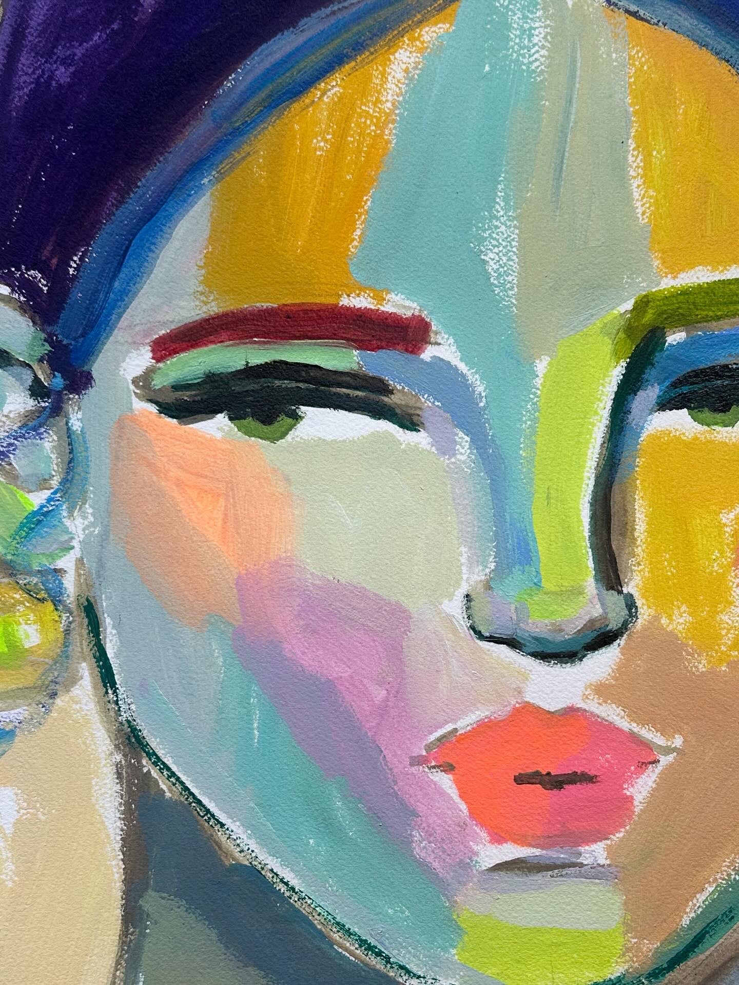 Colorful portrait No. 1 - 16x20"