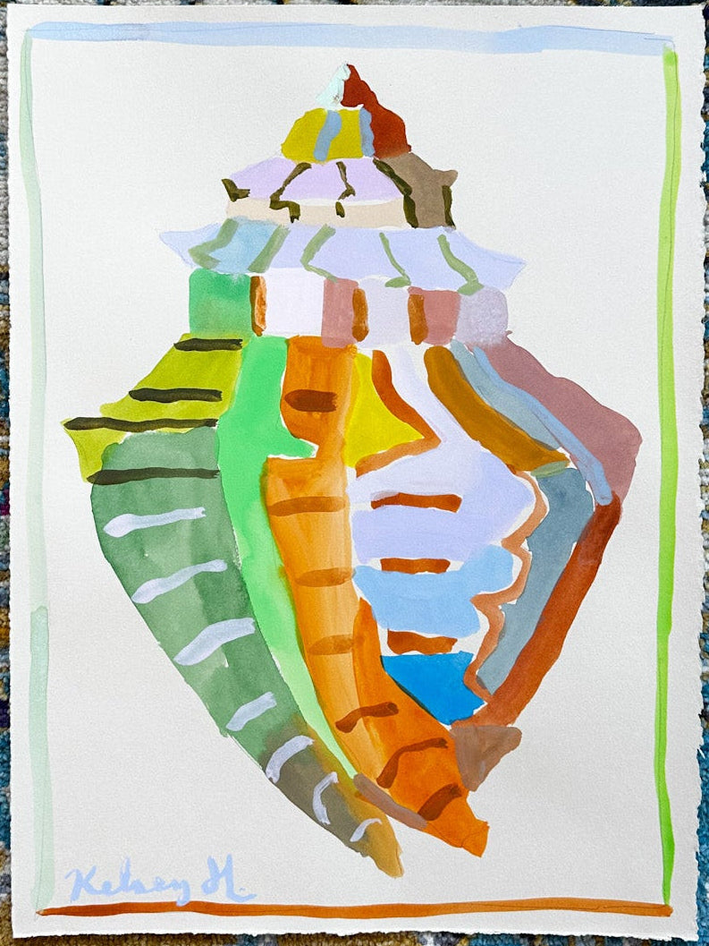 Shell from Greece No. 4 - 11x15"