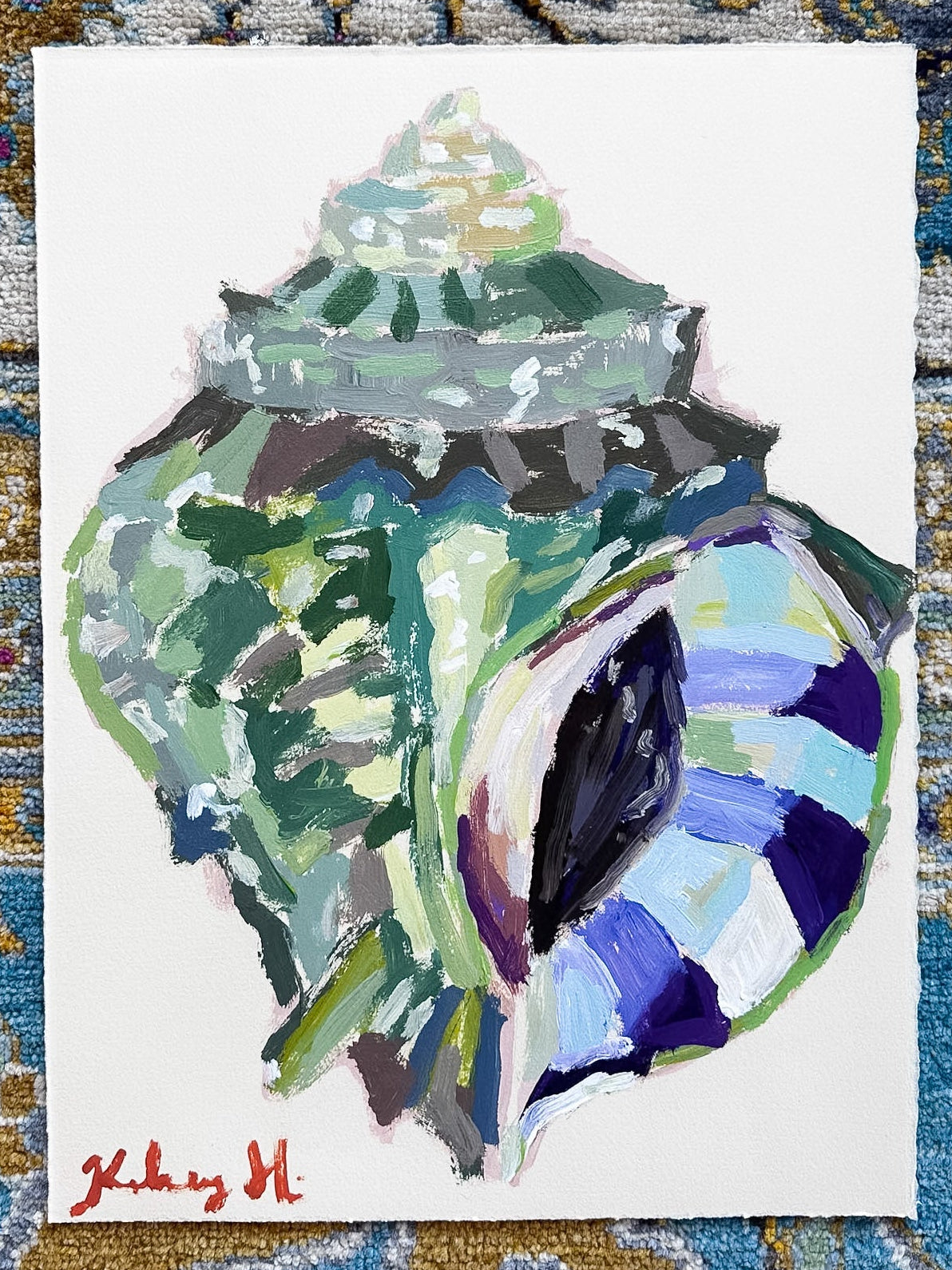 Shell from Greece No.7 - 11x15"