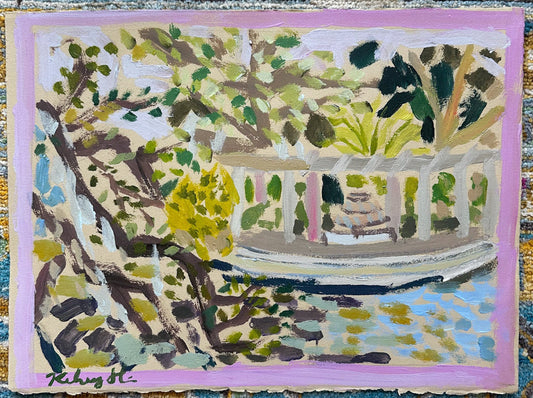 Spring at Airlie Gardens - 11x15"