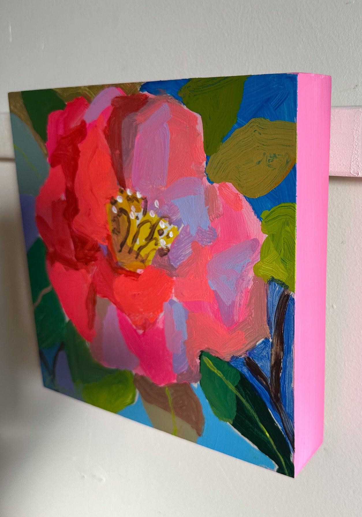 Mini Camellia No.14 - 8x8"