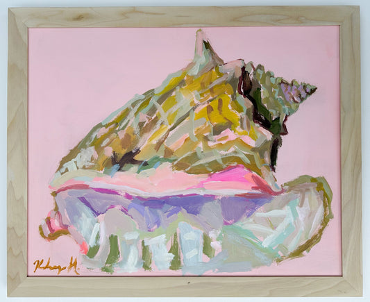 Bermuda Conch - 16x20" framed