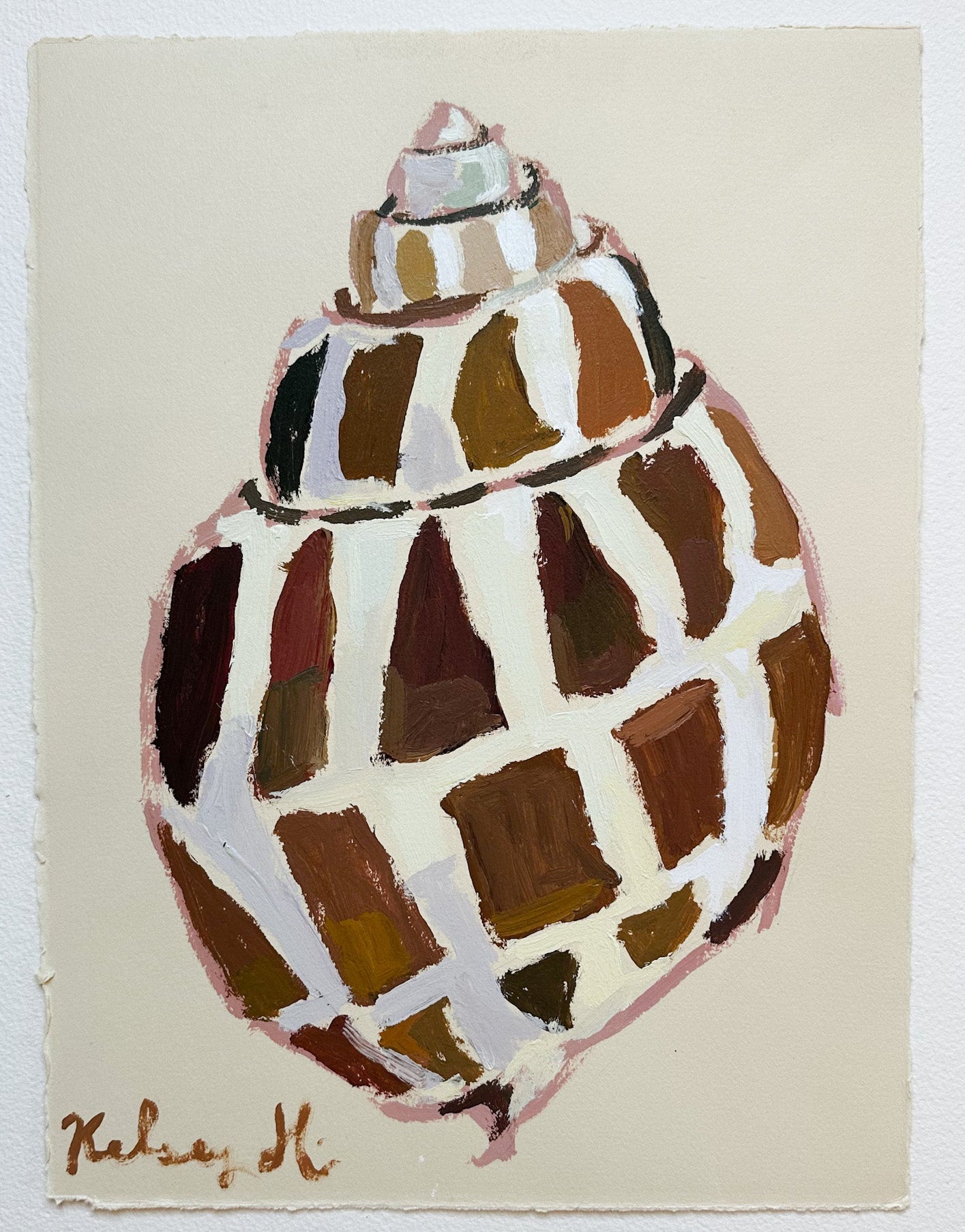 Sea treasure No. 3- 11x15"
