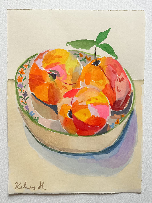 The three Peaches - 11x15"