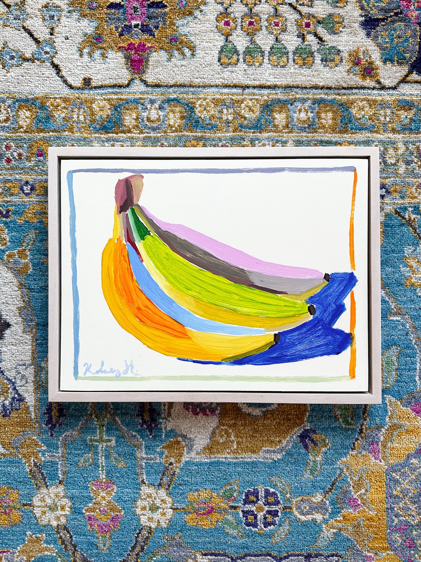 Rainbow Fruit  - 13.25 x 17.25" Framed