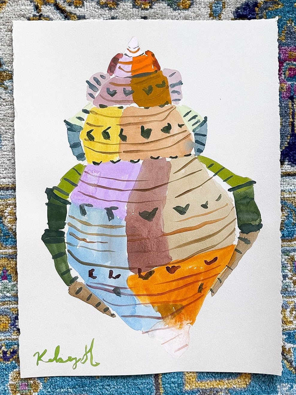 Shell from Greece No.10 - 11x15"