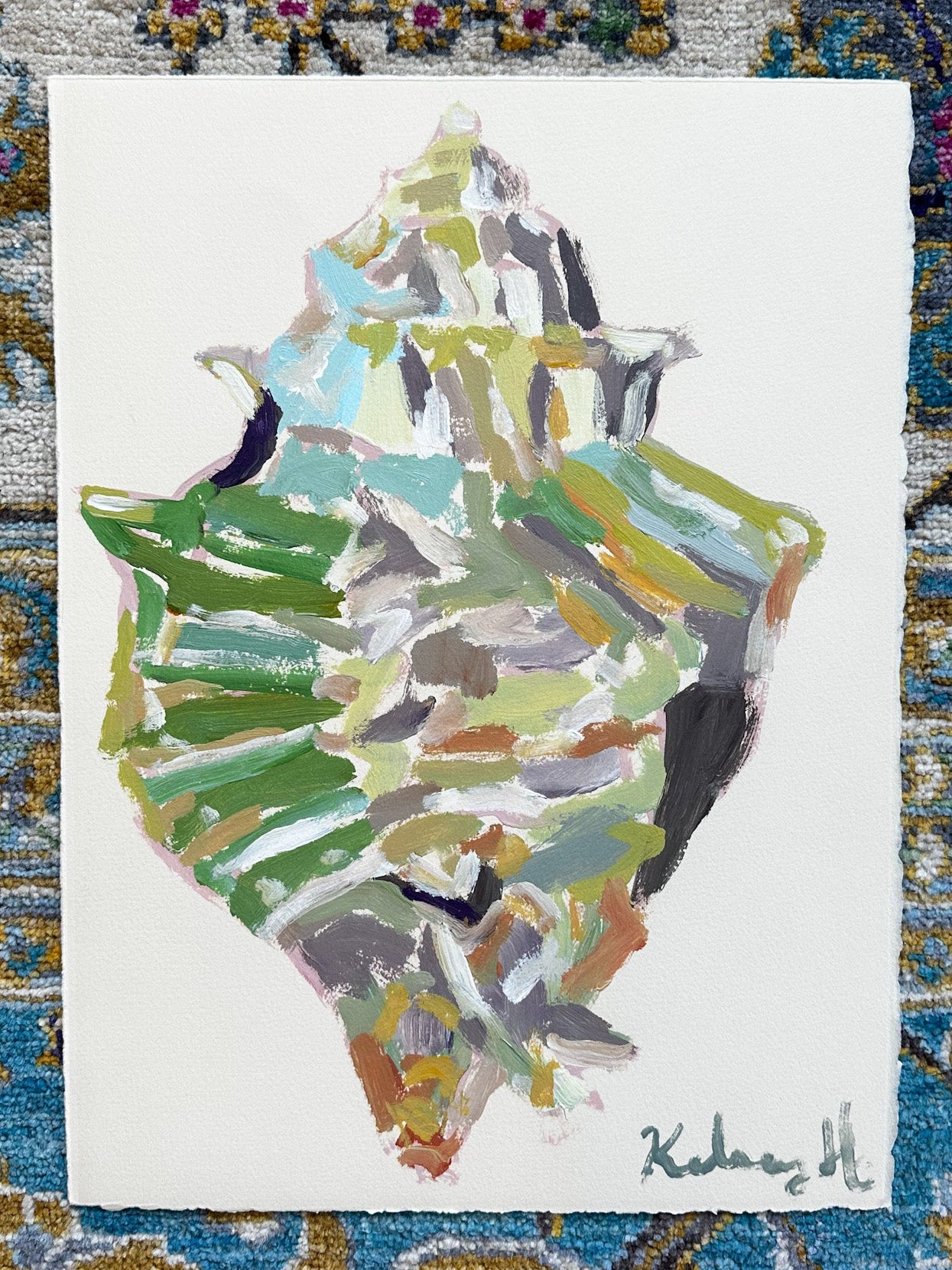 Shell from Greece No.8 - 11x15"