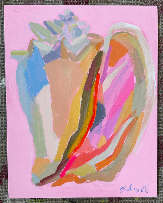 Pink Conch - 11x14"
