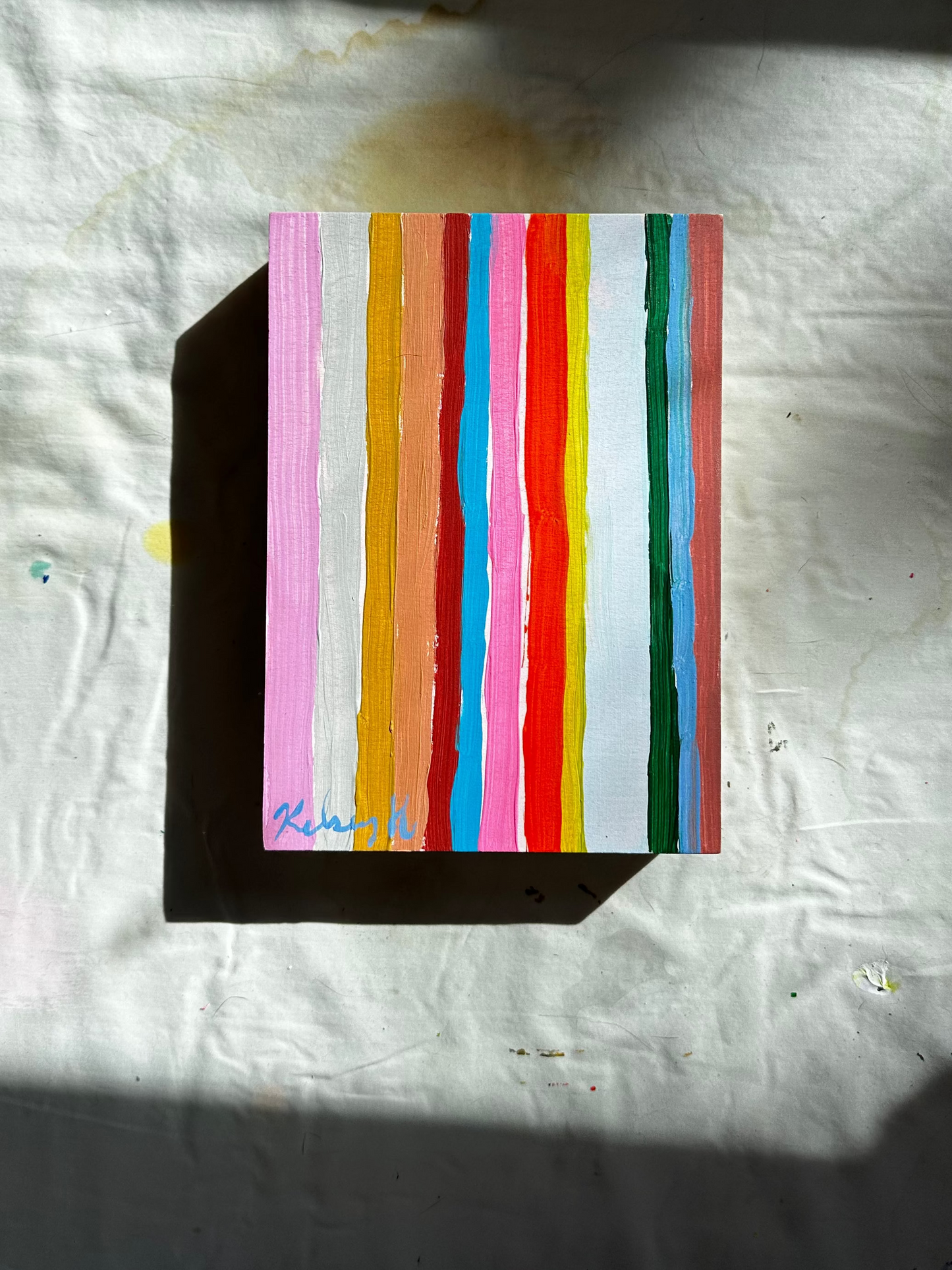 Mini Stripes No. 3- 5 x 7"