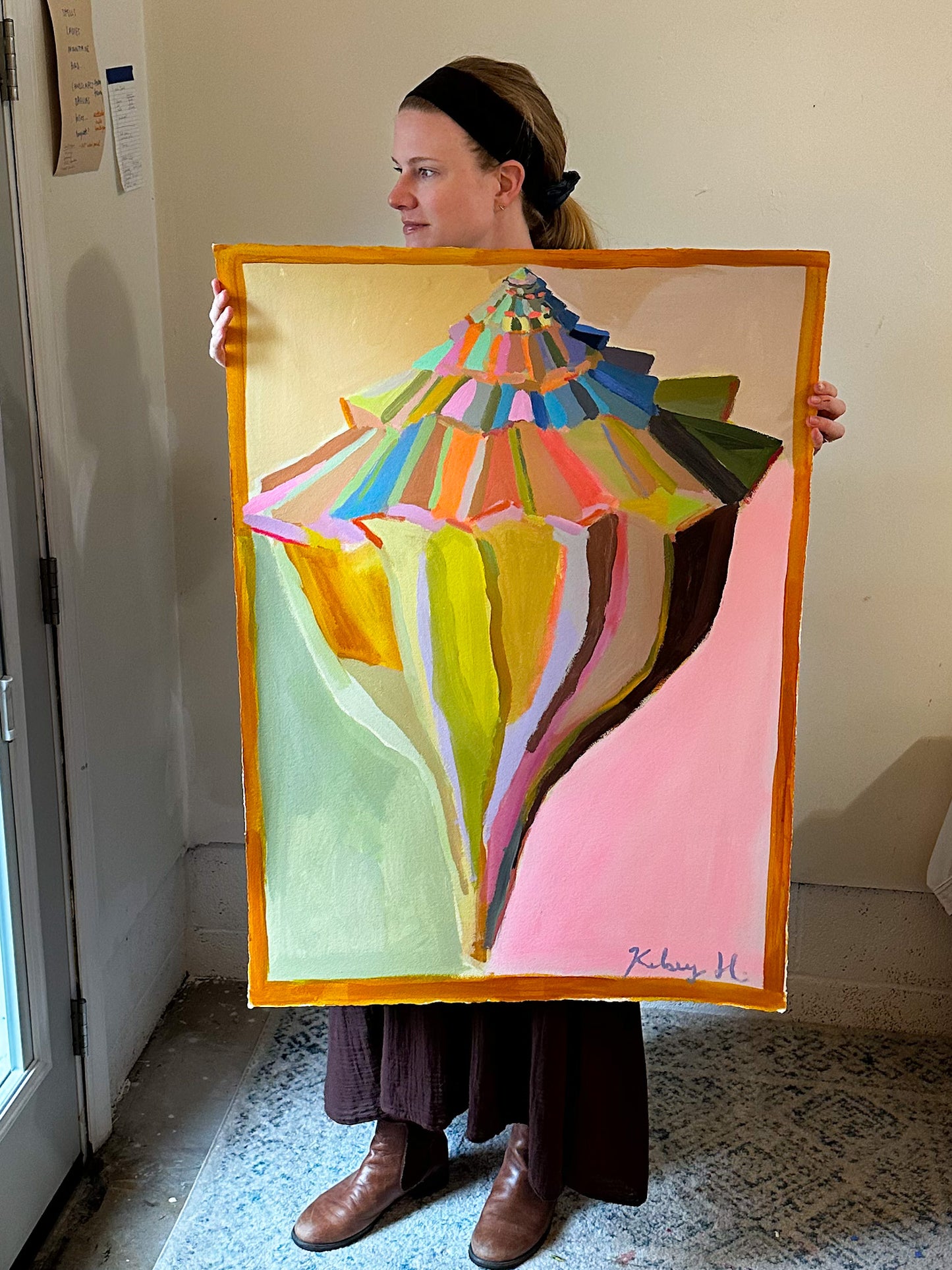 Colorful Whelk No.1 ~30x42"