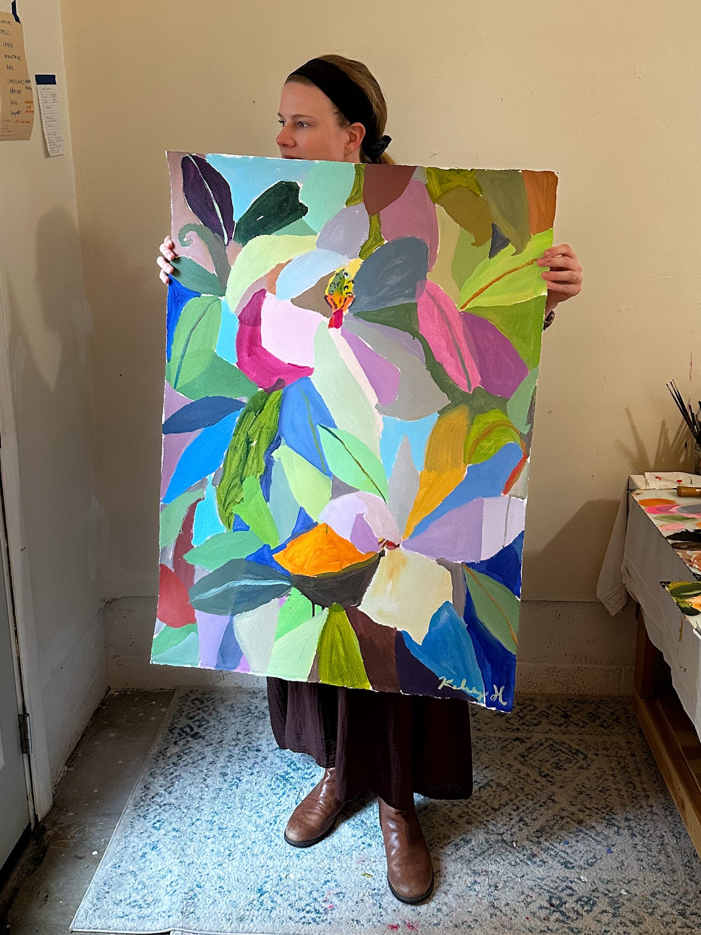 Magnolia Pair ~30x42"