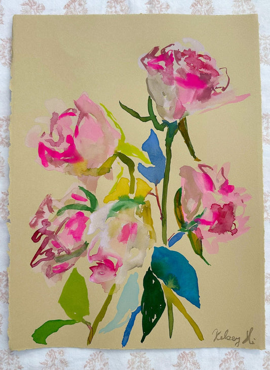 Summer Roses No.1 -11x15"